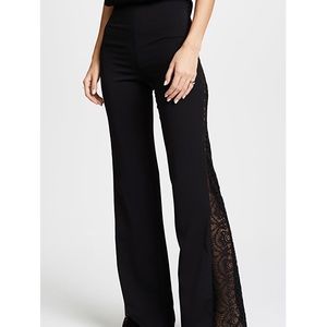 Alice & Olivia Mandy Side Panel Flare Pant